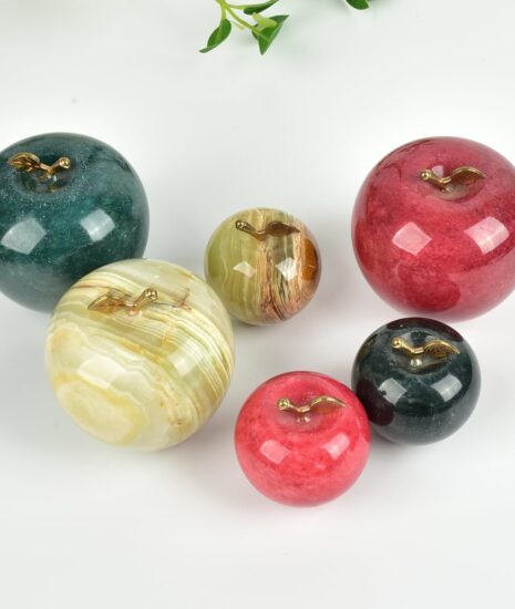 Apple Natural Stone Healing Crystal