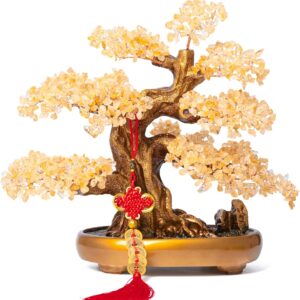 Citrine Money Tree Feng Shui Wealth