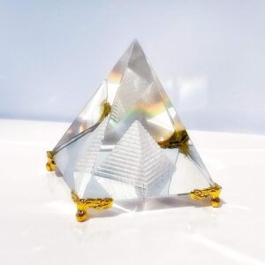 Crystal Pyramid for Positive Energy
