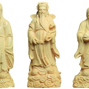 Fu Lu Shou Gods Statue 3-Piece Set