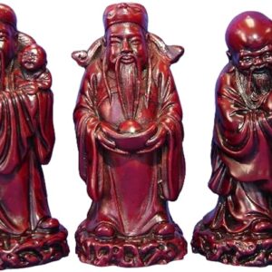 Fu Lu Shou Gods Statue
