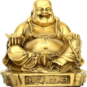 Golden Laughing Buddha
