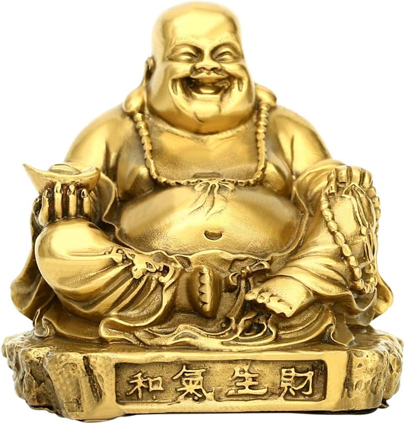 Golden Laughing Buddha