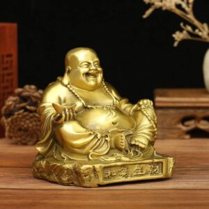 Golden Laughing Buddha