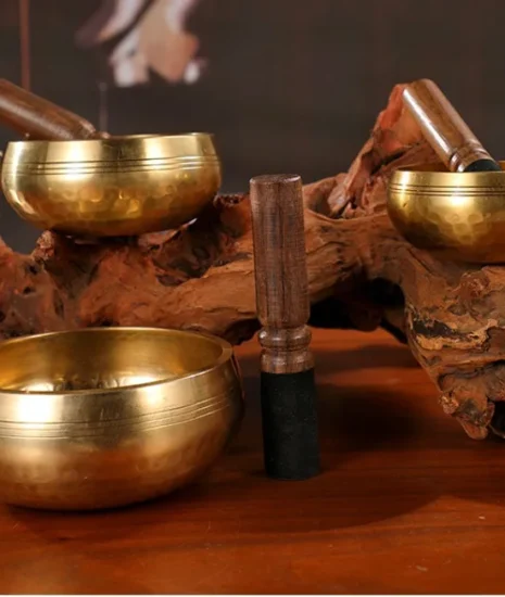 Handmade Singing Bowl Set
