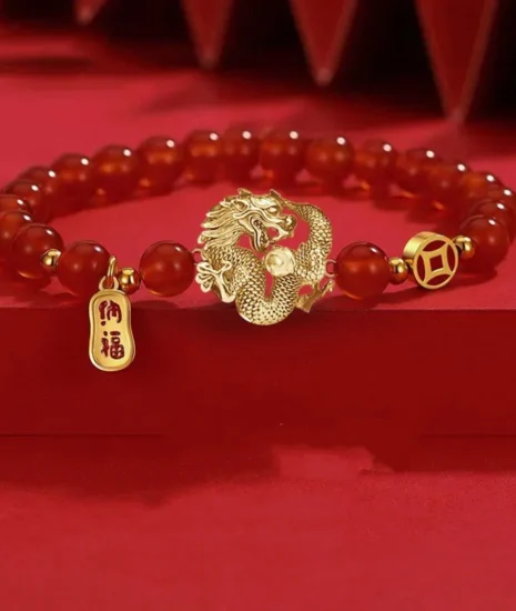 Jade Dragon Bracelet