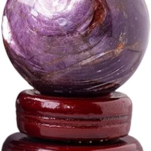 Lepidolite Crystal Ball Purple Sphere
