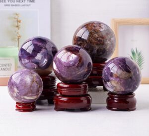 Lepidolite Crystal Ball