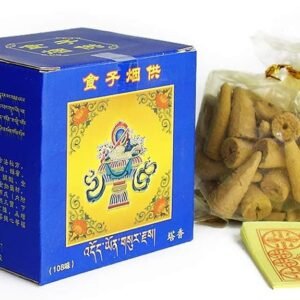 Tibetan incense backflow cones