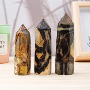 Tortoiseshell Quartz Crystal Wand