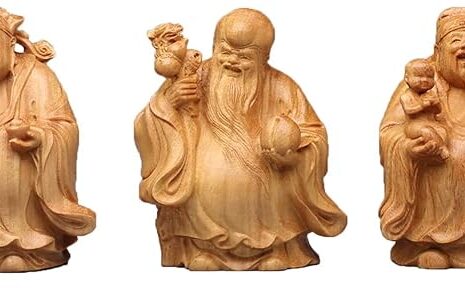 Fu Lu Shou Gods Statue