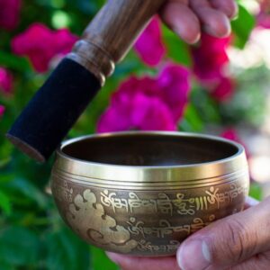handmade singing bowl set