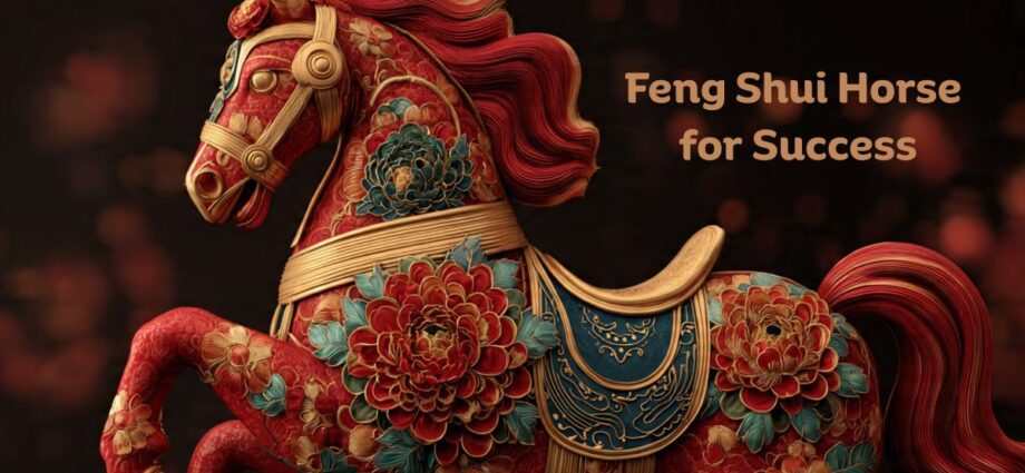 feng shui horse for success