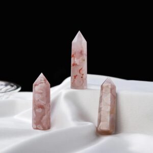 cherry blossom agate crystal