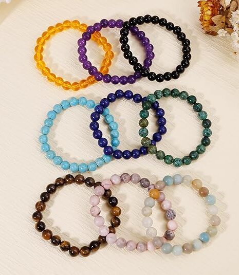 natural stone beads bracelet