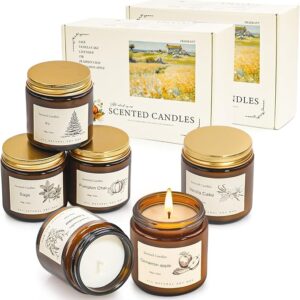 scented candle jar with lid