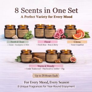 scented candle jar with lid