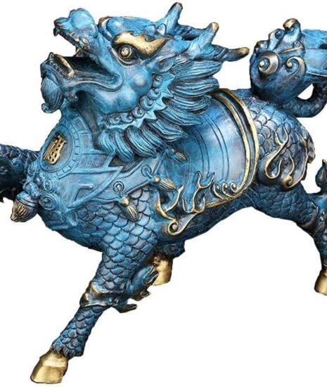 Wind and Fire Kirin Statue