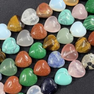Heart-shaped Natural Stone Set