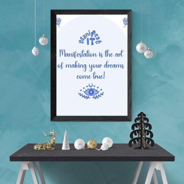 wall art manifesting dreams