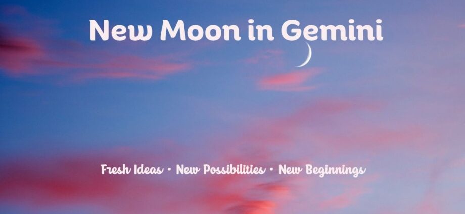 new moon in gemini
