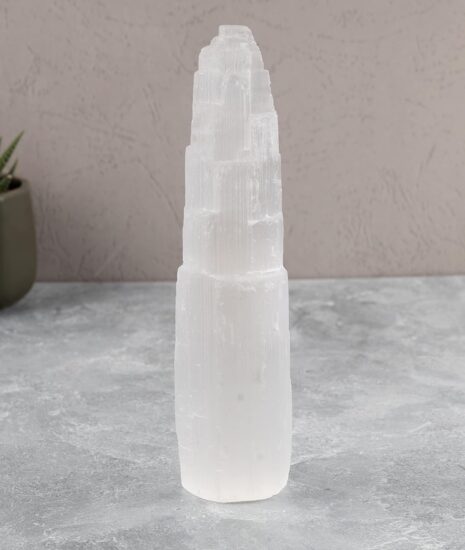 selenite crystal tower