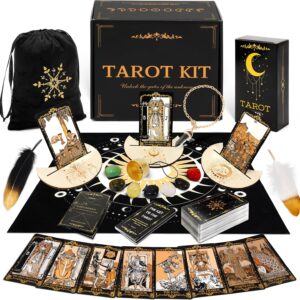 complete black tarot kit