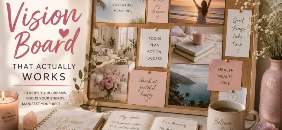 how to create a vision board