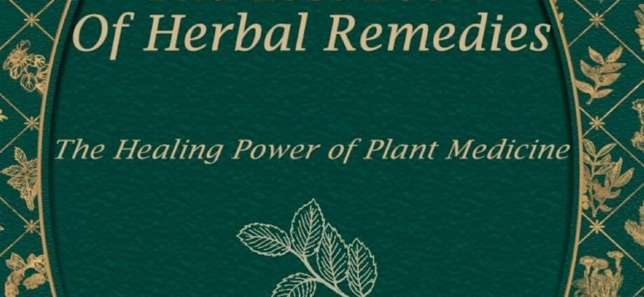 Herbal Remedies Book